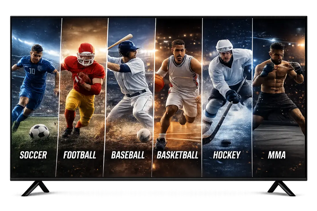 Live soccer, football, baseball, basketball, hockey, and MMA streaming in 4K on Nordic IPTV Live soccer, football, baseball, basketball, hockey, and MMA streaming in 4K on Nordic IPTV