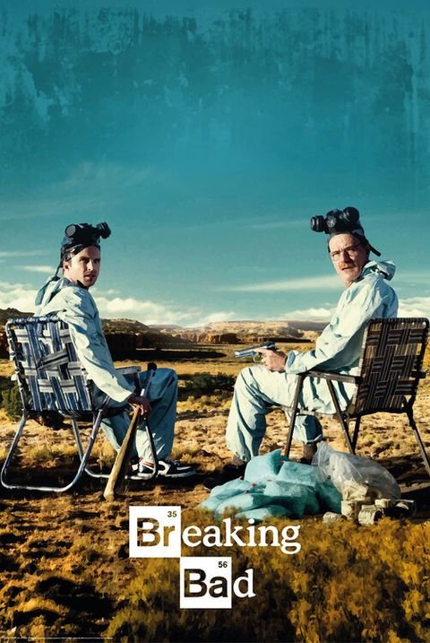 Filmaffisch för Breaking Bad – tillgänglig i Nordic IPTV:s VOD-bibliotek