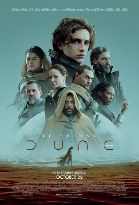 Filmaffisch för Dune – tillgänglig i Nordic IPTV:s VOD-bibliotek