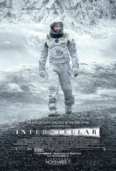 Filmaffisch för Interstellar – tillgänglig i Nordic IPTV:s VOD-bibliotek